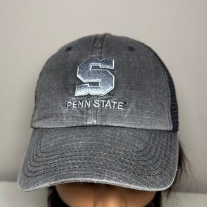 Gray Penn State trucker Cap